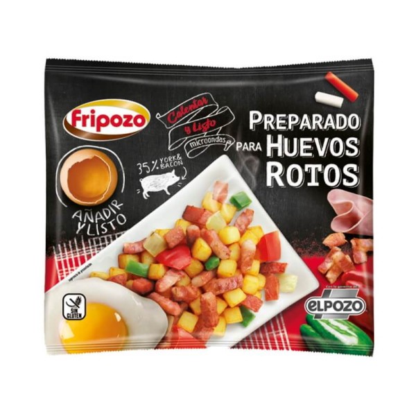 FRIPOZO PREPARADO HUEVOS ROTOS 360G