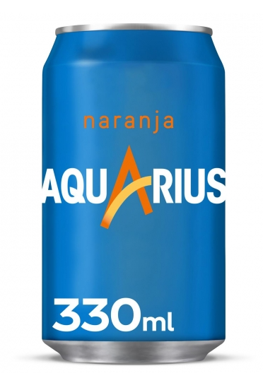 AQUARIUS NARANJA 330ML