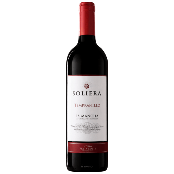 SOLIERA TEMPRANILLO VINO TINTO 75CL