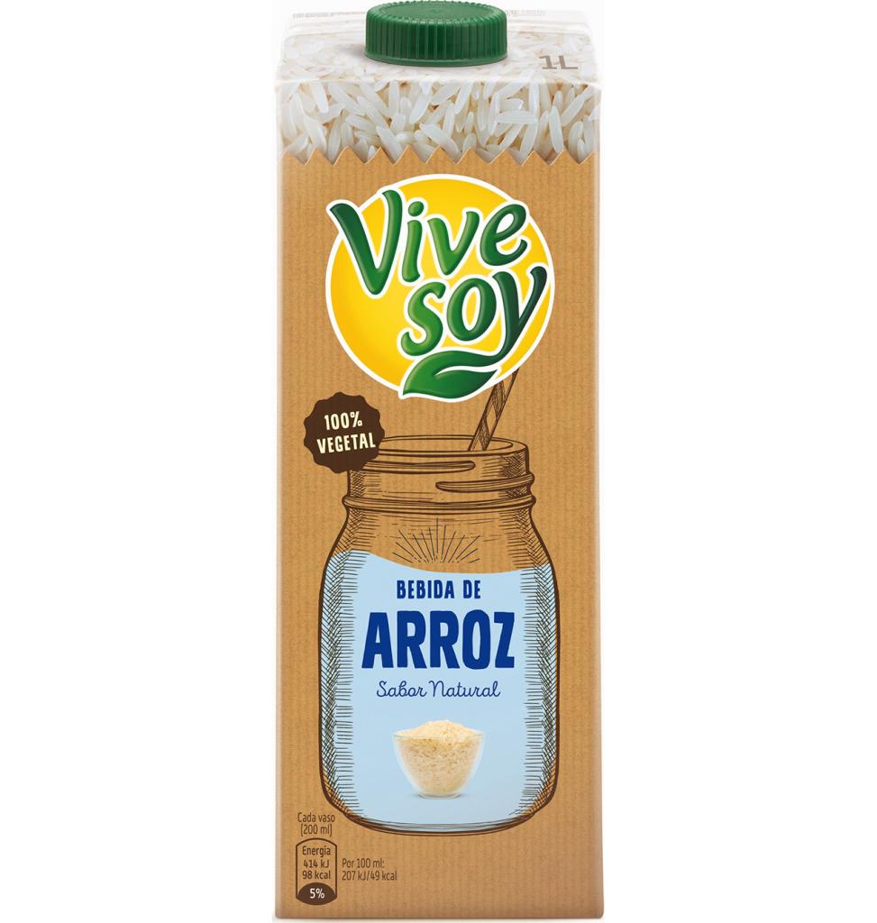 VIVE SOY BEBIDA ARROZ 1LT