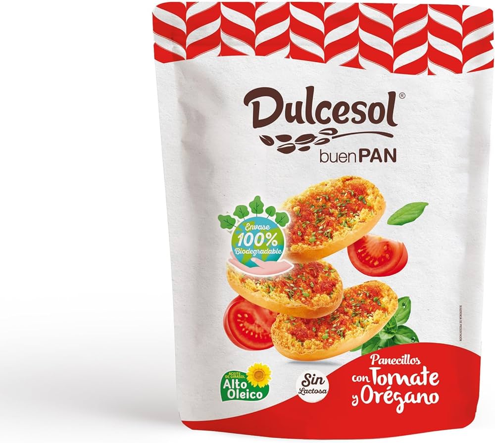 DULCESOL PANECILLOS TOMATE Y OREGANO 160G