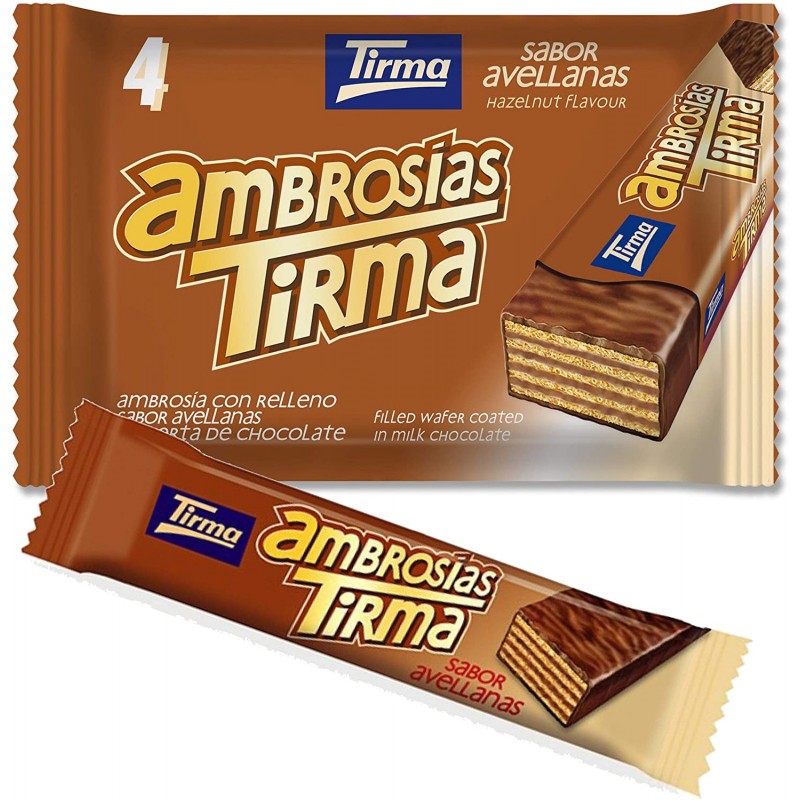 TIRMA AMBROSIAS AVELLANA 4UDS 1.00€ 86G