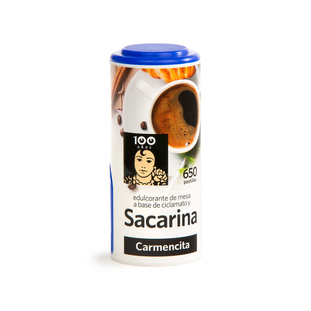 CARMENCITA SACARINA 650 PASTILLAS 39G