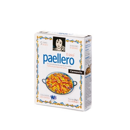 CARMENCITA PAELLERO 5 SOBRES