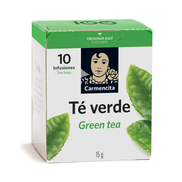 CARMENCITA TE VERDE 10UD 15gr