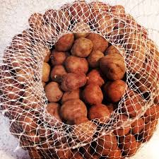 PAPA ARRUGAR EN MALLA