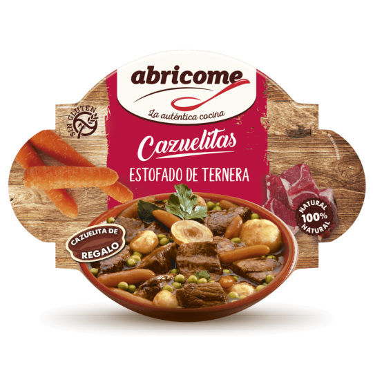 ABRICOME ESTOFADO DE TERNERA 415GR