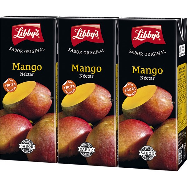 LIBBYS MANGO NECTAR P-3X200ML