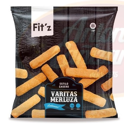 FIT'Z VARITAS DE MERLUZA EMPANADAS 400g