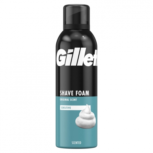 GILLETTE ESPUMA PIEL SENSIBLE 200ML