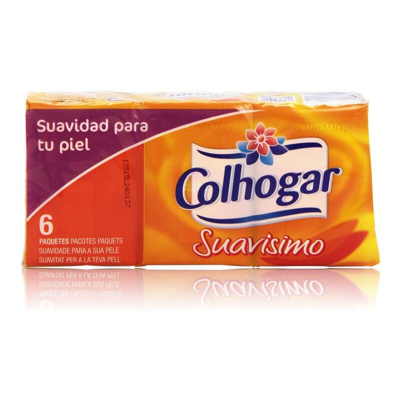 COLHOGAR PAĂ‘UELOS PAPEL 6/10 BLNCO