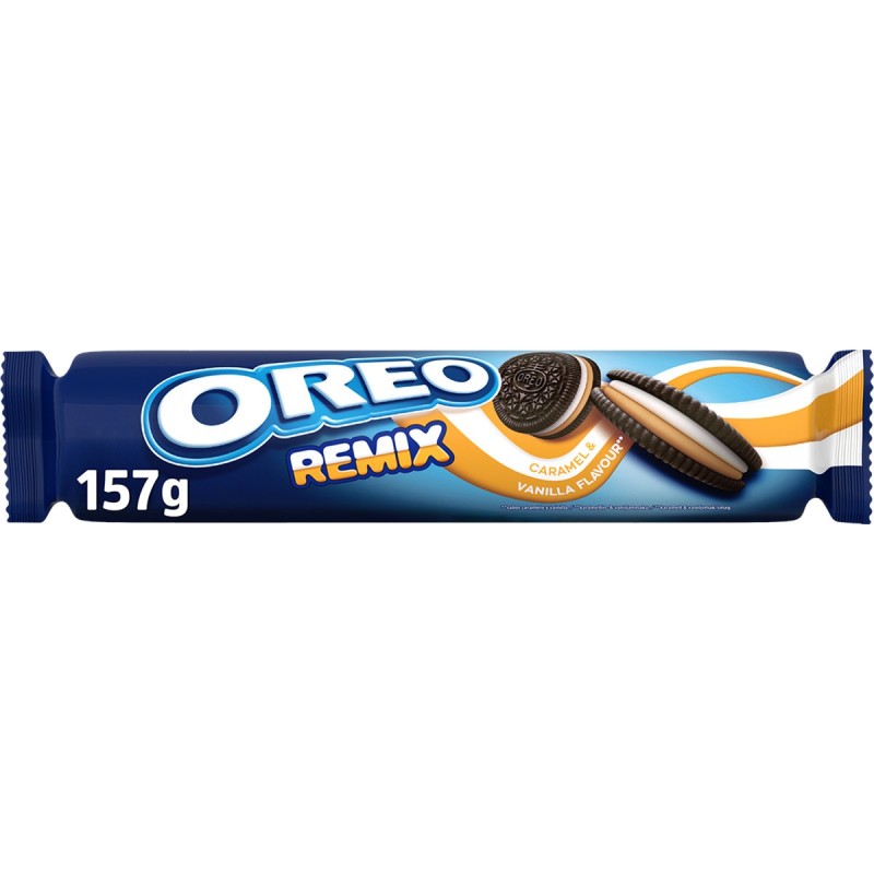 OREO REMIX CARAMELO&amp;VAINILLA 157G