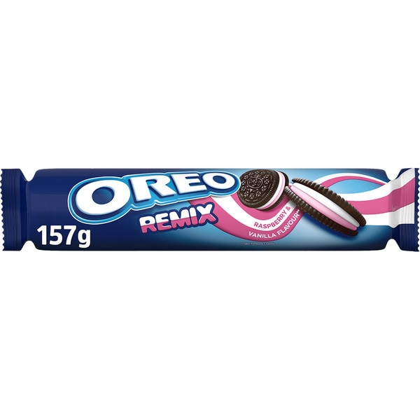 OREO REMIX RASPERY &amp; VANILLA 157G 