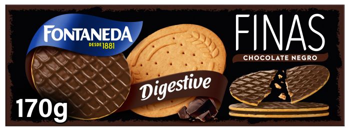 FONTANEDA DIGEST FINAS CHOC.NEGRO 170GR