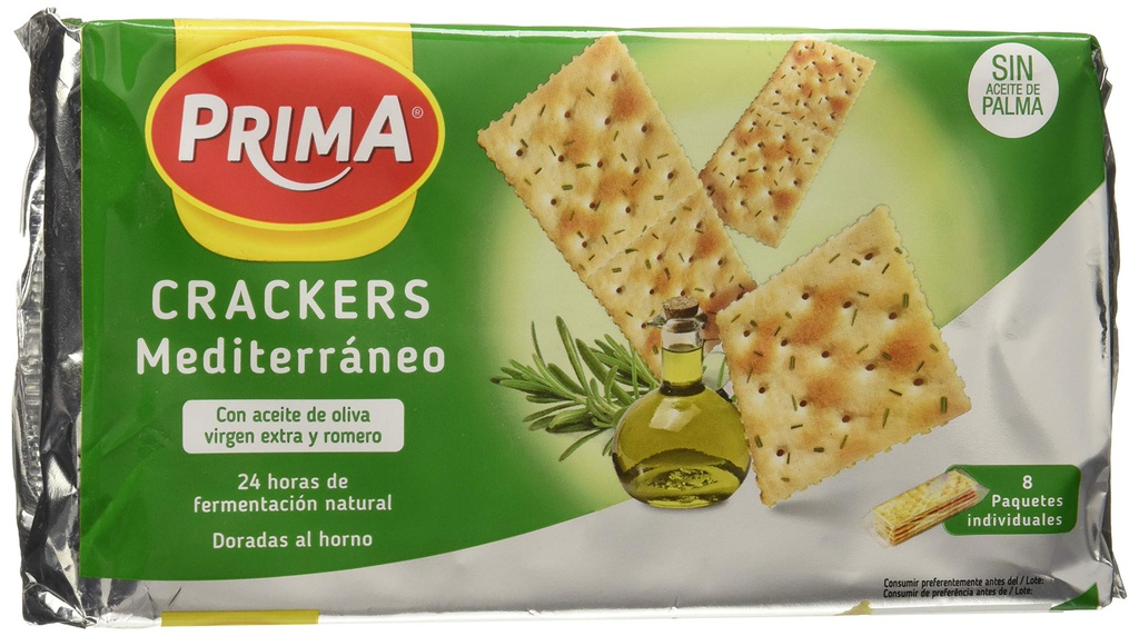 PRIMA CRACKERS MEDITERRANEO 200GR