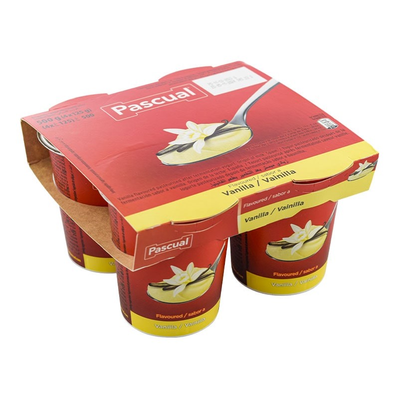 PASCUAL YOGUR VAINILLA 4X125GR