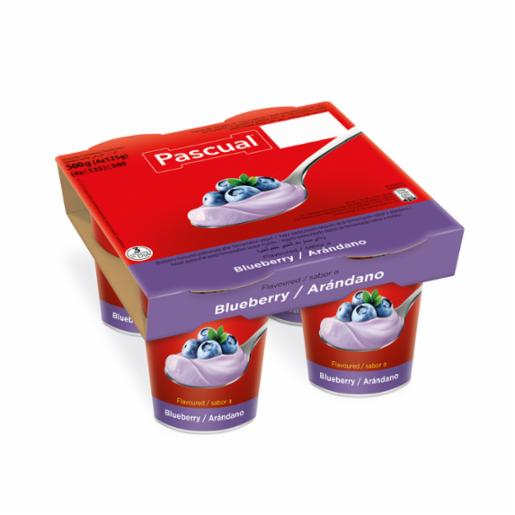 PASCUAL YOGUR ARANDANO P-4X125GR