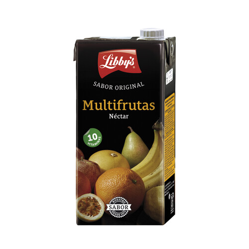 LIBBYS ZUMO MULTIFRUTA 1L BRICK