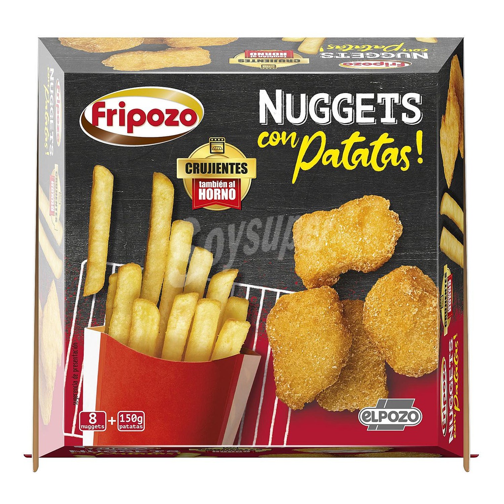 FRIPOZO NUGGETS CON PATATAS 300G