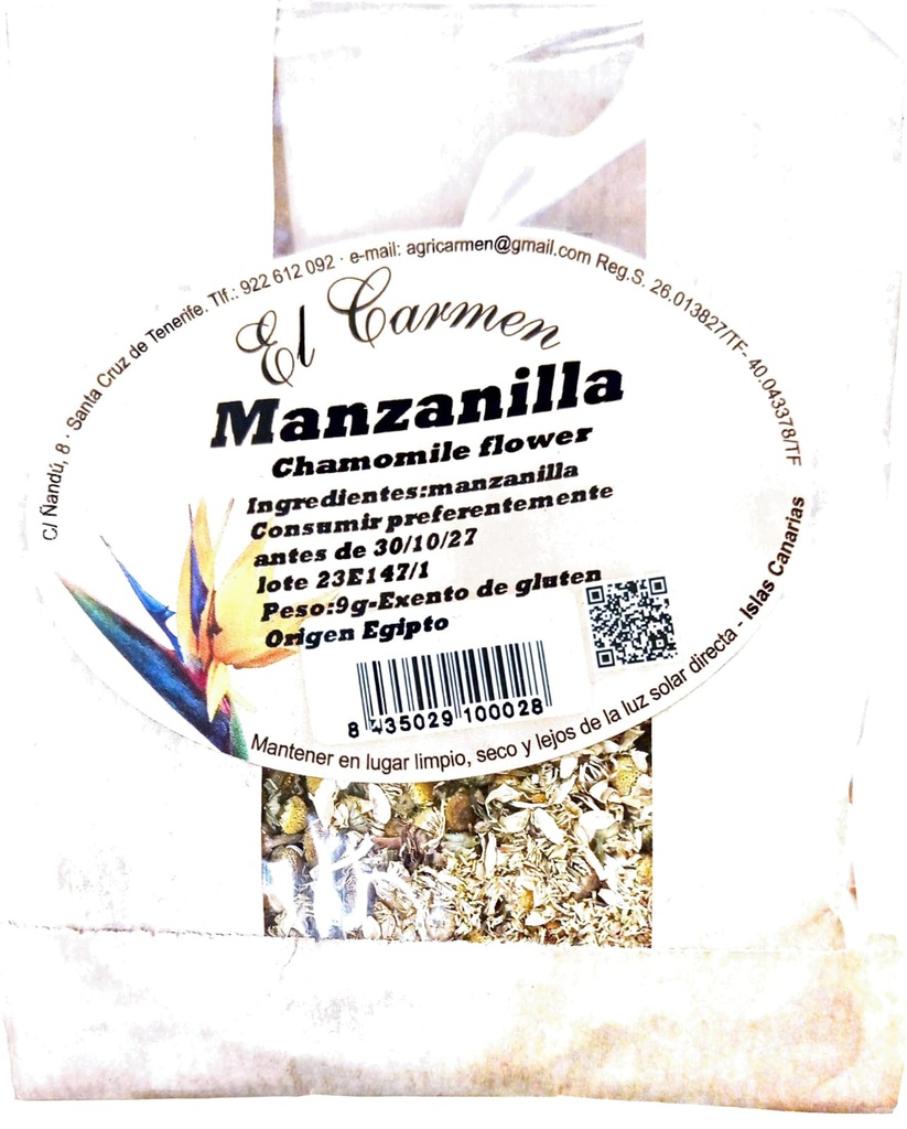 EL CARMEN MANZANILLA 9G