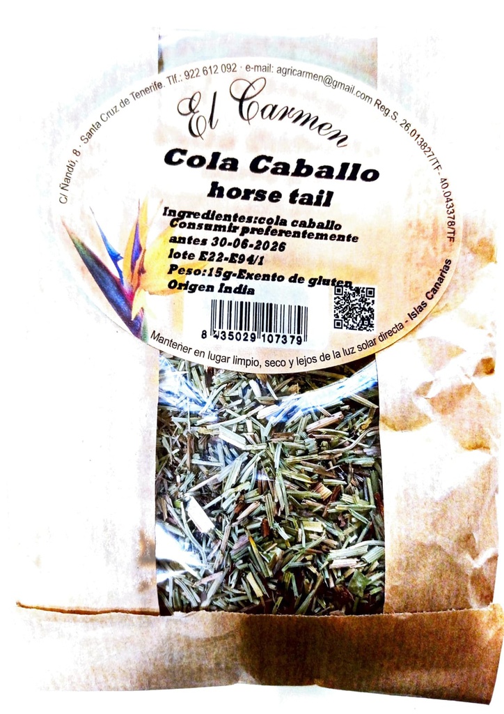 EL CARMEN COLA DE CABALLO 15G