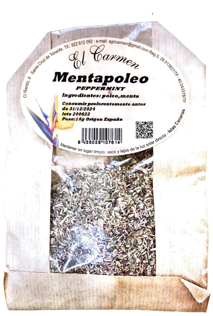 EL CARMEN MENTA POLEO 14G