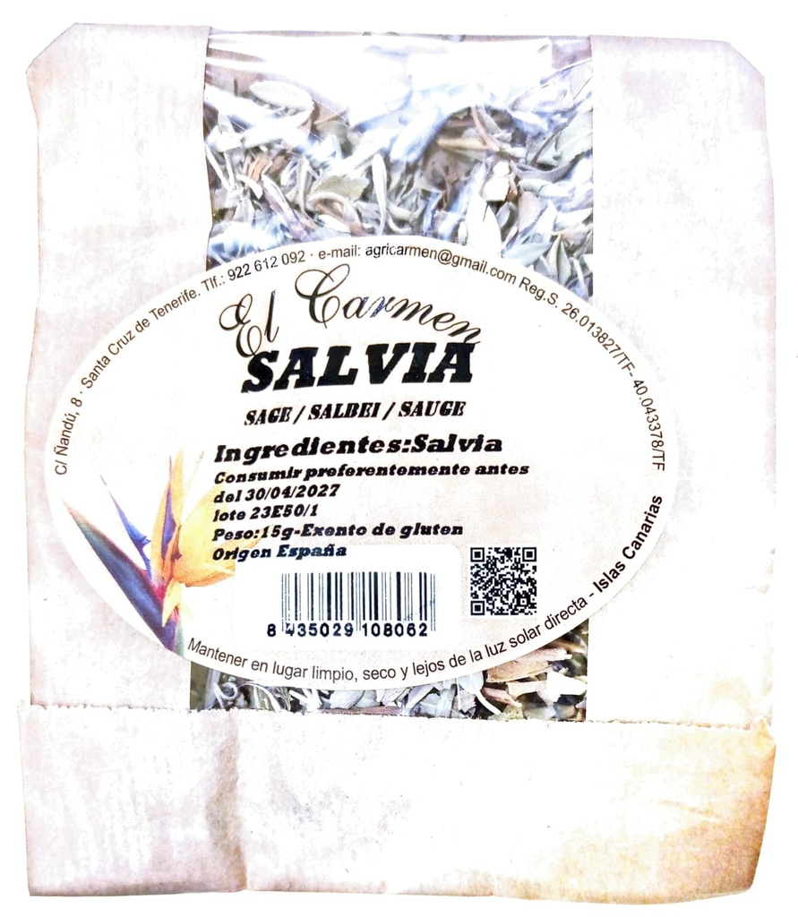 EL CARMEN SALVIA 15G