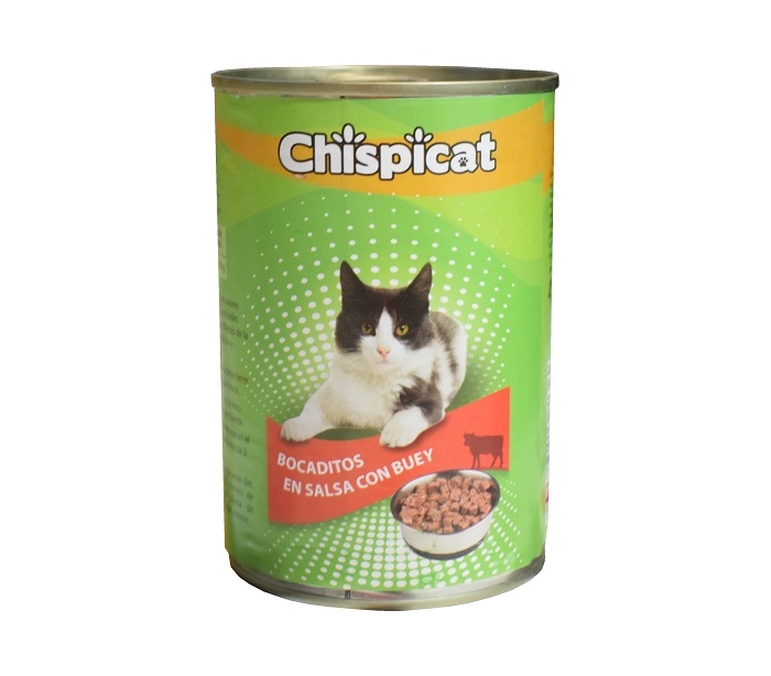 CHISPICAT BOCADITOS SALSA C/BUEY 415G