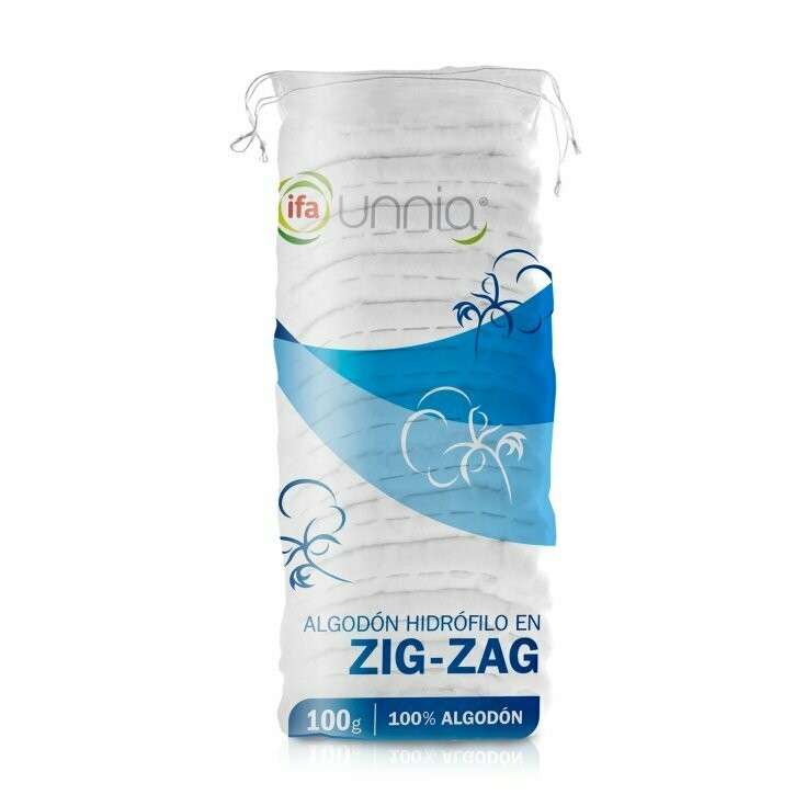 IFA UNNIA ALGODON ZIG ZAG 100GR