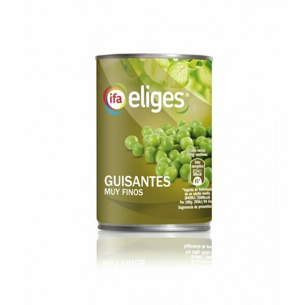 IFA ELIGES GUISANTES MUY FINOS 400GR LATA