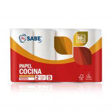 IFA SABE PAPEL COCINA 2CAPAS 4UDS