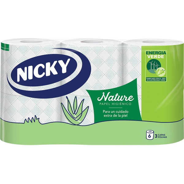 NICKY PAPEL HIG ALOE VERA P-6