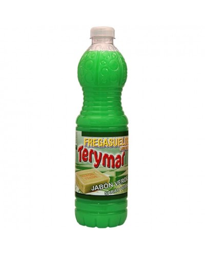 FREGASUELO TERYMAR JABON VERDE 1.5L