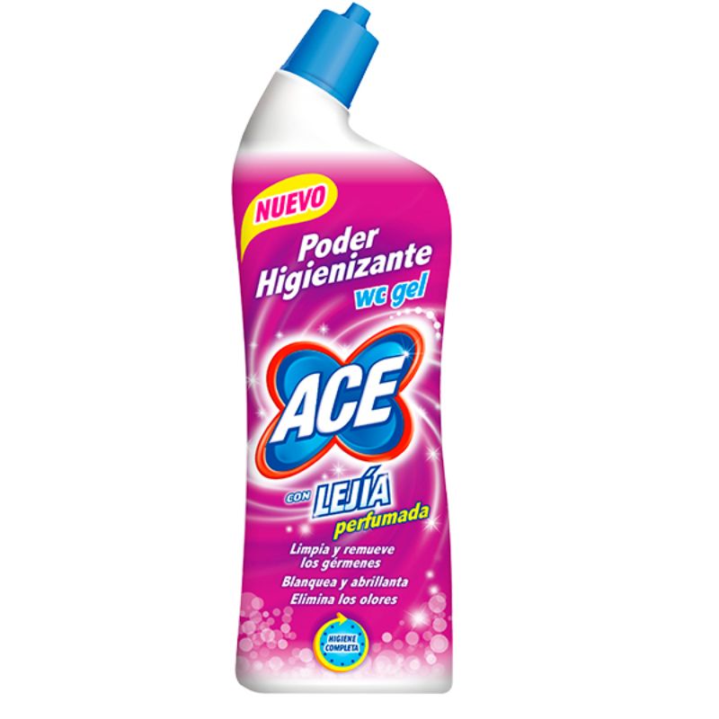 ACE GEL WC C/LEJIA ROSA  700ML