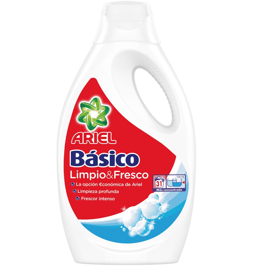 ARIEL LIQUIDO DET. 31 DOSIS BASICO