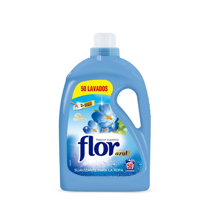 FLOR AZUL SUAVIZANTE 50 LAV 2 LTS