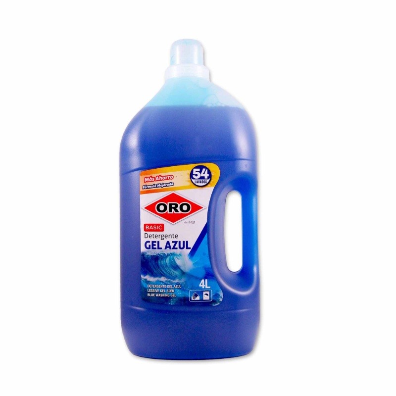 ORO DETERGENTE GEL AZUL 4LT