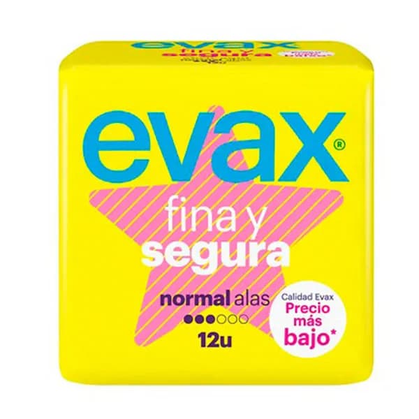 EVAX FINA Y SEGURA CON ALAS 12UND