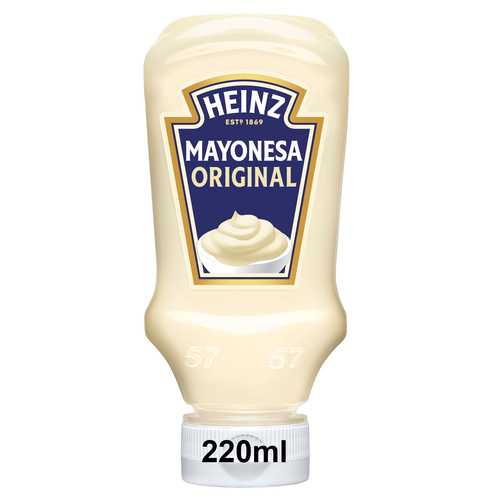 HEINZ MAYONESA BOCA ABAJO 220ML