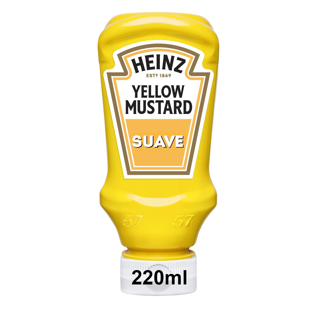 HEINZ MOSTAZA B.ABAJO 220ML