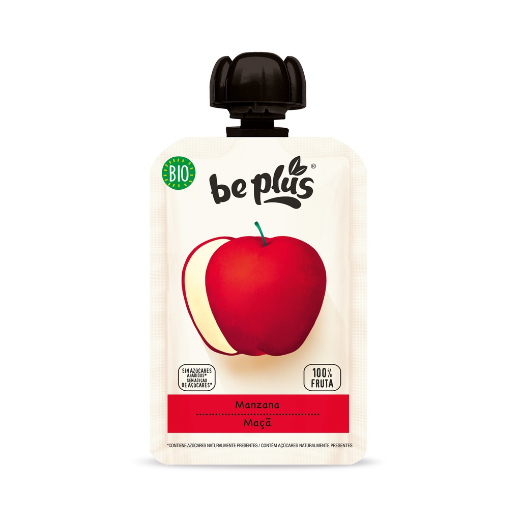 BE PLUS PURE MANZANA BIO 100GR