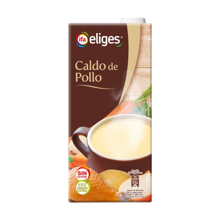 IFA ELIGES CALDO DE POLLO 1L BRICK