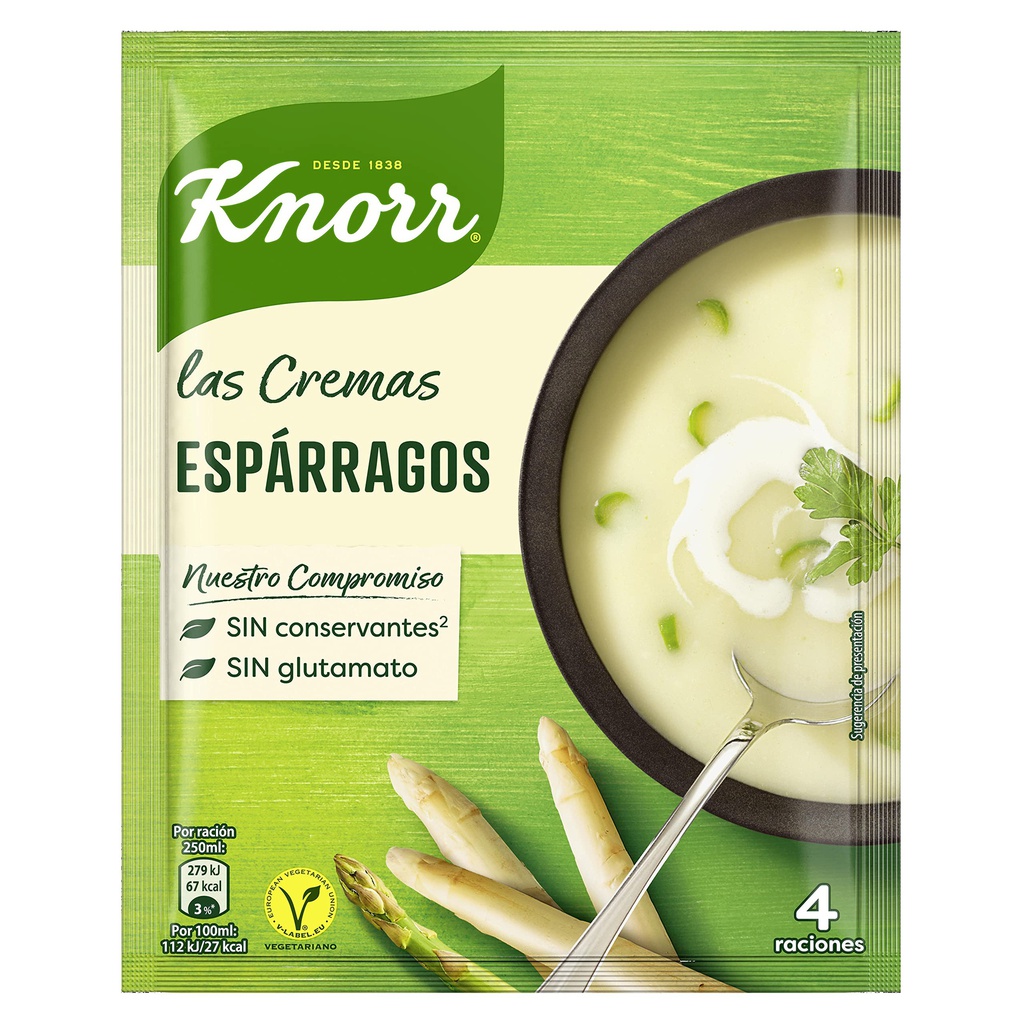 KNORR CREMA ESPARRAGOS 70GR