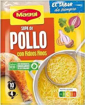 MAGGI SOPA POLLO FIDEOS FINOS 82GR