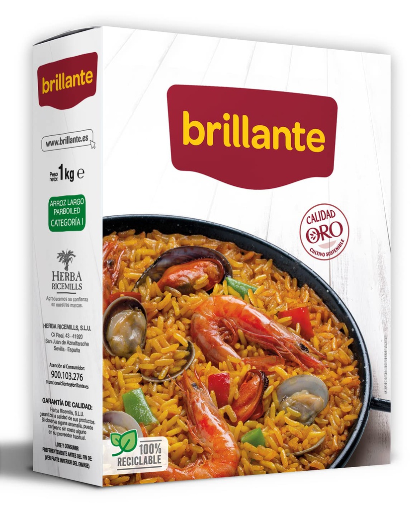 BRILLANTE ARROZ ORO 500gr