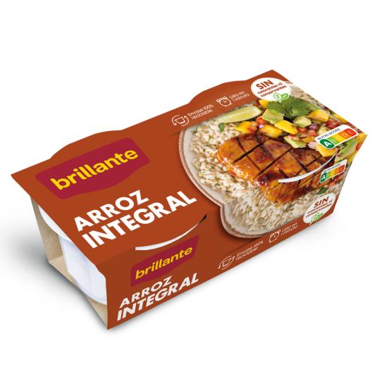 BRILLANTE ARROZ INTEGRAL P2X125G