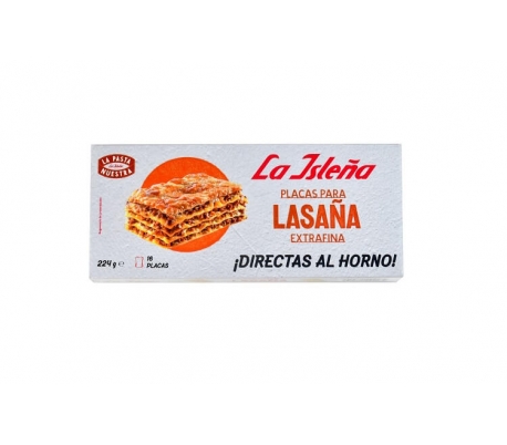 LA ISLEÑA LASAÑA EXTRAFINA 224GR