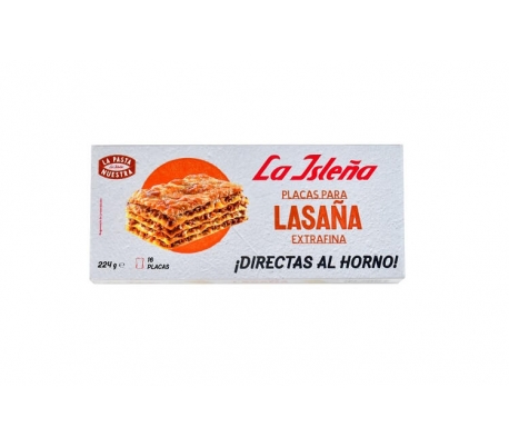 LA ISLEÑA LASAÑA EXTRAFINA 224GR