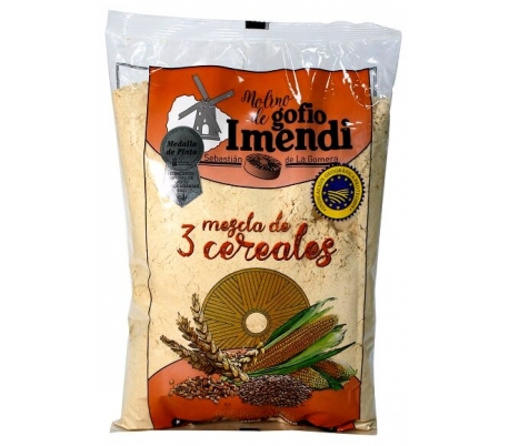 IMENDI GOFIO MEZCLA 3 CEREALES 1KG