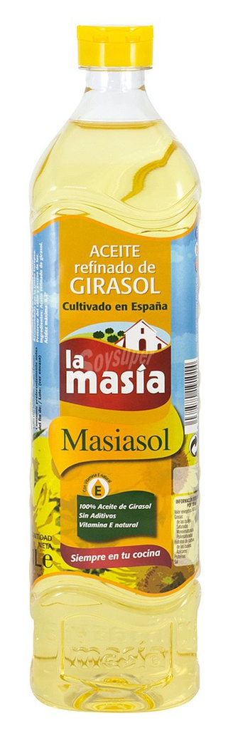 LA MASIA ACEITE GIRASOL 1L